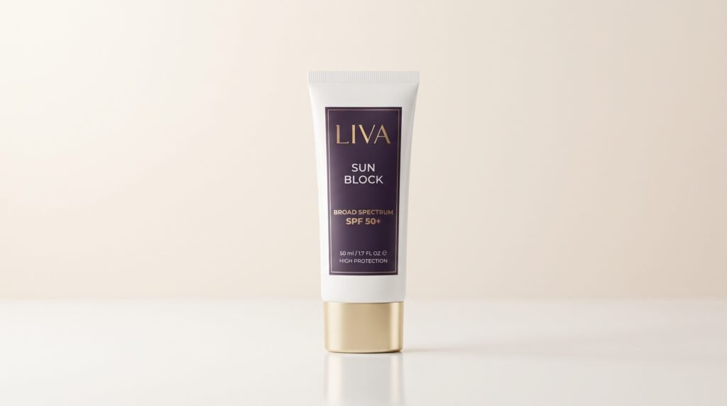 LIVA Pro-Vitamin B5 Repair & Strengthen Shampoo 250 ml bottle on a neutral surface